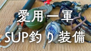 【SUP釣り装備】今も現役でSUP釣りで使っている装備の感想と手放した理由 ※愛用一軍装備※