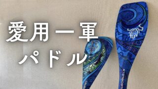 【愛用パドル】今まで使ってきたパドルの感想と手放した理由 ※愛用一軍装備※